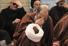 گزارش تصویری : مراسم عزاداری شهادت امام هادی (ع) در دفتر آیت الله العظمی صافی کلپایگانی