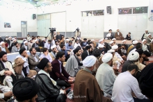 گردهمائی مبلّغان اعزامی دفتر آیت الله العظمی صافی گلپایگانی به مناطق محروم در ماه مبارک رمضان